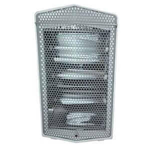 Midea MSH20Q3AWWV Infrared Quartz Heater 1500W White 3 Heat Settings‎ Quiet